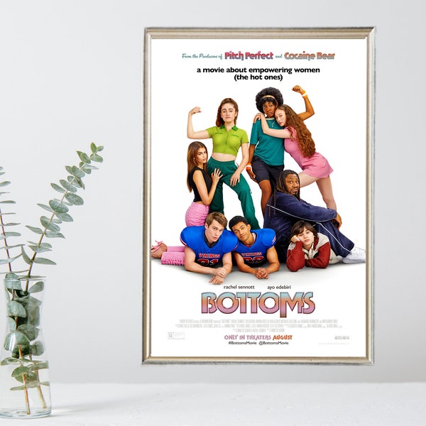 Bottoms - Vintage 2023 Movie Poster - Limited Edition Collectible - Film Memorabilia