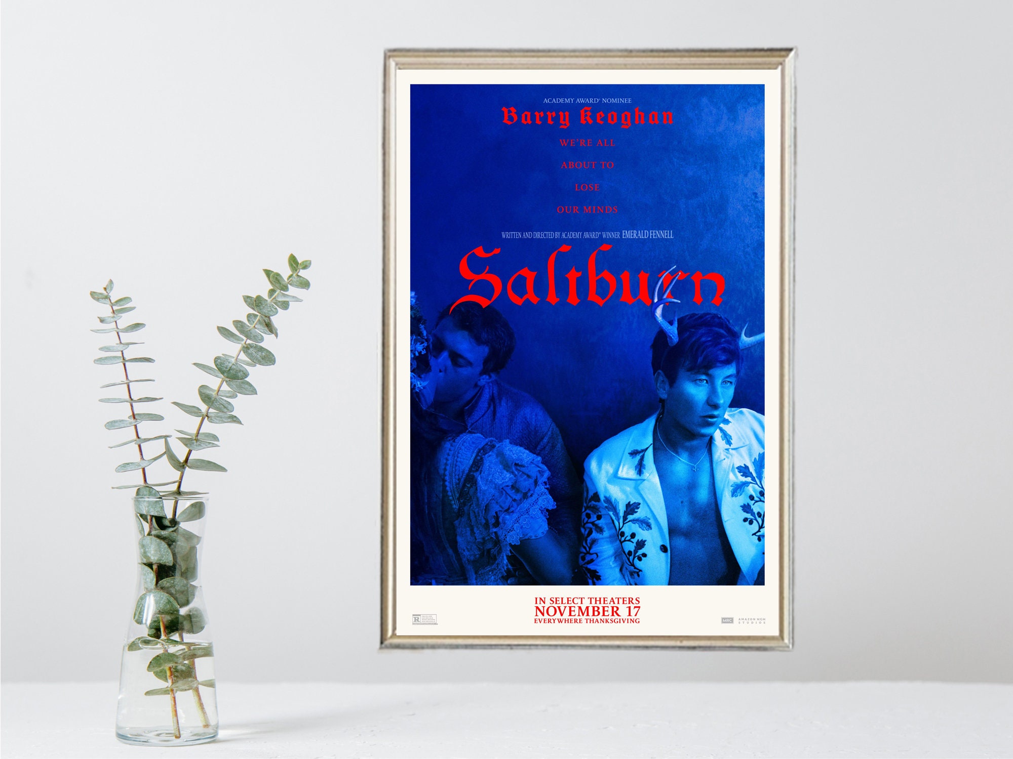 Saltburn Movie Poster- Vintage Movie Poster