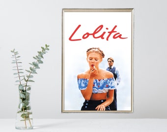 Lolita Movie Poster- Vintage Movie Poster - Limited Edition Collectible - Film Memorabilia