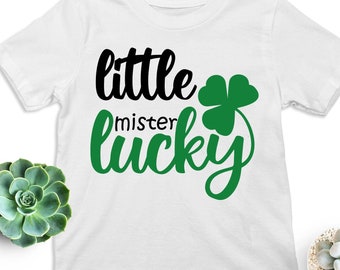 Little Mister Lucky Shirt, St. Patrick's Day Toddler Tee