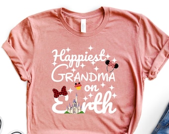 Happiest Grandma On Earth Disney Shirt, Magical Vacation Shirt