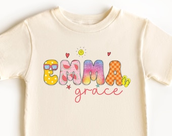 Personalized Summer Toddler Tee – Custom Kids Beach Shirt
