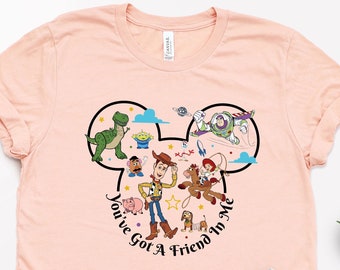 Toy Story Disney Shirt, You've Got A Friend In Me Tee