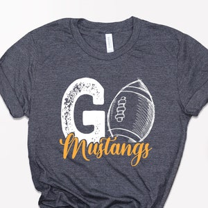 Go Football Custom Mascot Shirt, Custom School Team Shirt, GO Team Mascot Shirt, Custom College School  Go Shirt, Custom Football Go Shirt