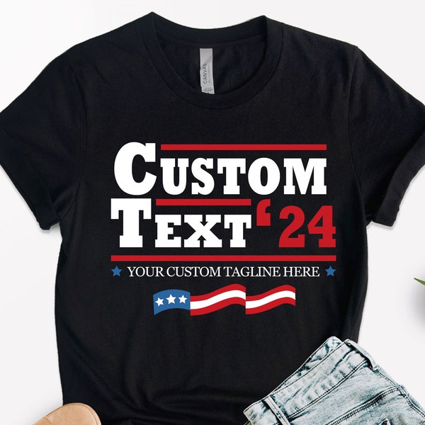 Custom Election Shirt, Personalized Election Shirt, Custom Vote Tee, Customized Election Tee, School Election, Campaign Shirt, President Tee