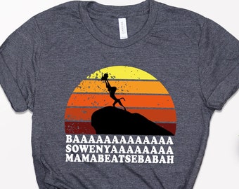 Simba Lion King Songs Shirt, Disney Animal Kingdom Tee