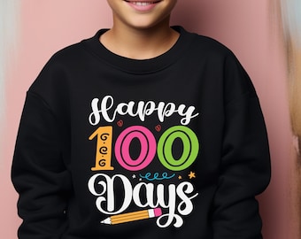 Sudadera «Felices 100 días de clase», regalo para profesores