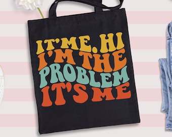 Sarcastic Reusable Tote Bag, Funny Eco Friendly Shopping Bag