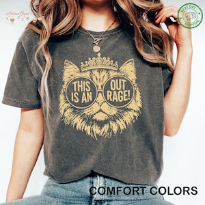 Comfort Colors This is an OUTRAGE Shirt, Princess Donut T-Shirt