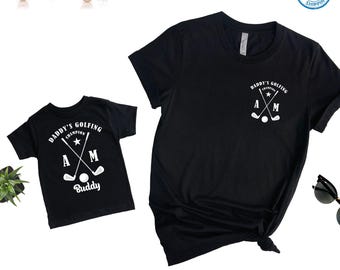 Matching Golf Outfits, Daddy & Me Shirt Set, Father's Day Gift