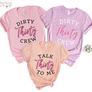 Talk Thirty to Me Shirt, Funny 30th Birthday Party Tee