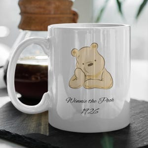 Taza Clásica de Winnie the Pooh Vintage 1926 - Diseño de Literatura Infantil Atemporal