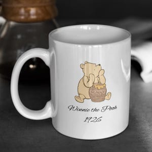 Taza Clásica de Winnie the Pooh Vintage 1926 - Diseño de Literatura Infantil Atemporal