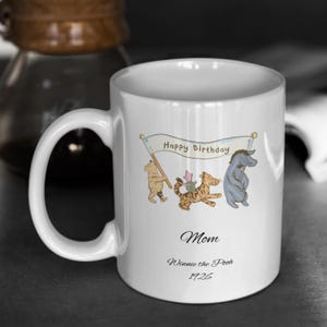 Taza Clásica de Winnie the Pooh Vintage 1926 - Diseño de Literatura Infantil Atemporal