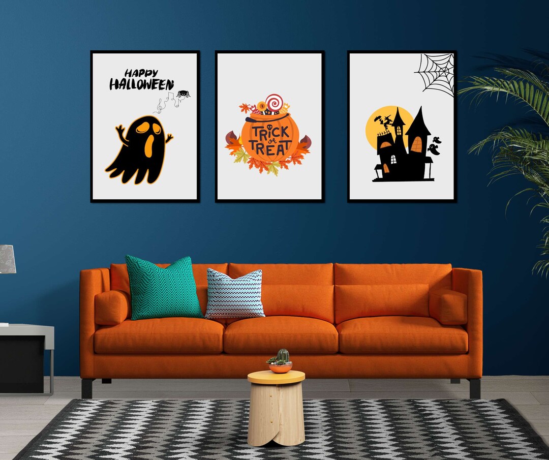 Halloween Bundle Set 3 Printables Halloween Gallery Wall - Etsy