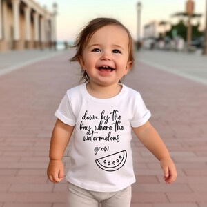Down By the Bay Where the Watermelons Grow Toddler Short Sleeve Tee