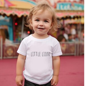 Lion Cub Toddler Tee, Matching Family Shirt, Mom and Kid Lioness Shirt, Kids Safari T-Shirt, Family Outfit, Mother&#39;s Day Gift