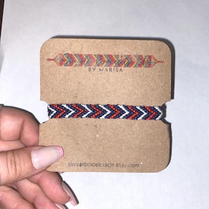 Cleveland Guardians inspired bracelet