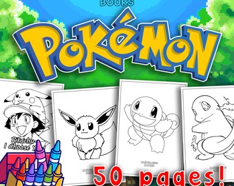 Pokemon Coloring Book for Kids, Teens - Bundle with Pokemon Advanced  Coloring Book with Stickers Plus Pokemon Cards for Boys | Pokemon Coloring  Set
