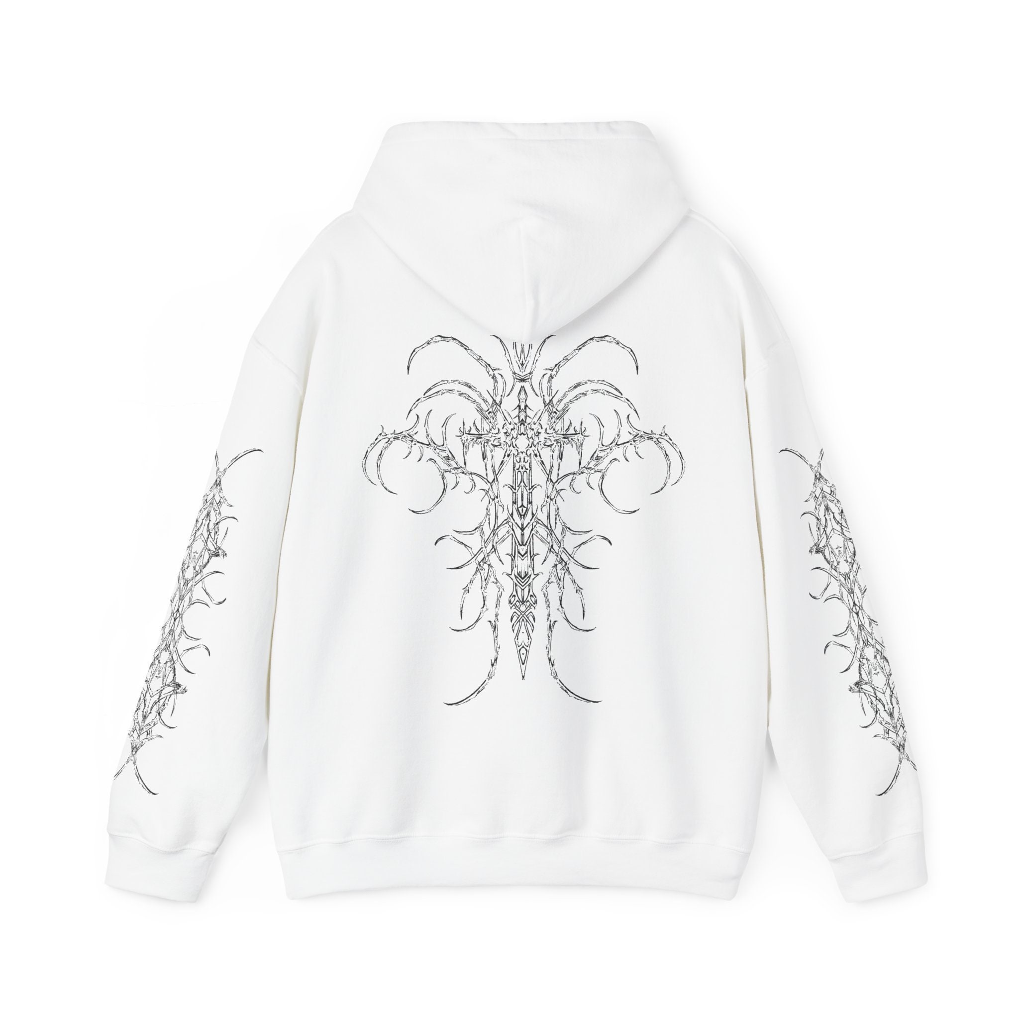 Cyber Sigilism Hoodie Emo Goth Edgy Deathcore Gothic