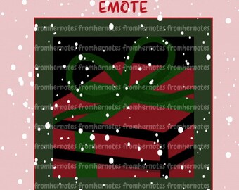Animated &#39;Snowman Hi&#39; Emote | Perfect for Twitch and Discord | Adorable | Cute | Pretty