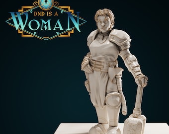 Duchowny Krasnoludów - Mahhilde od DnD Is A Woman