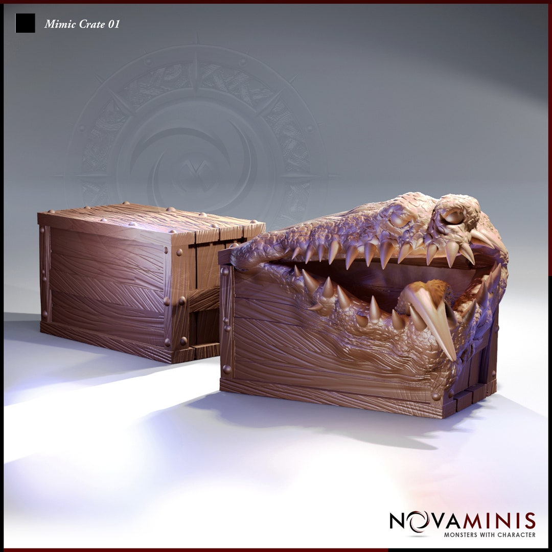 Mimic Crate by Novaminis - Etsy