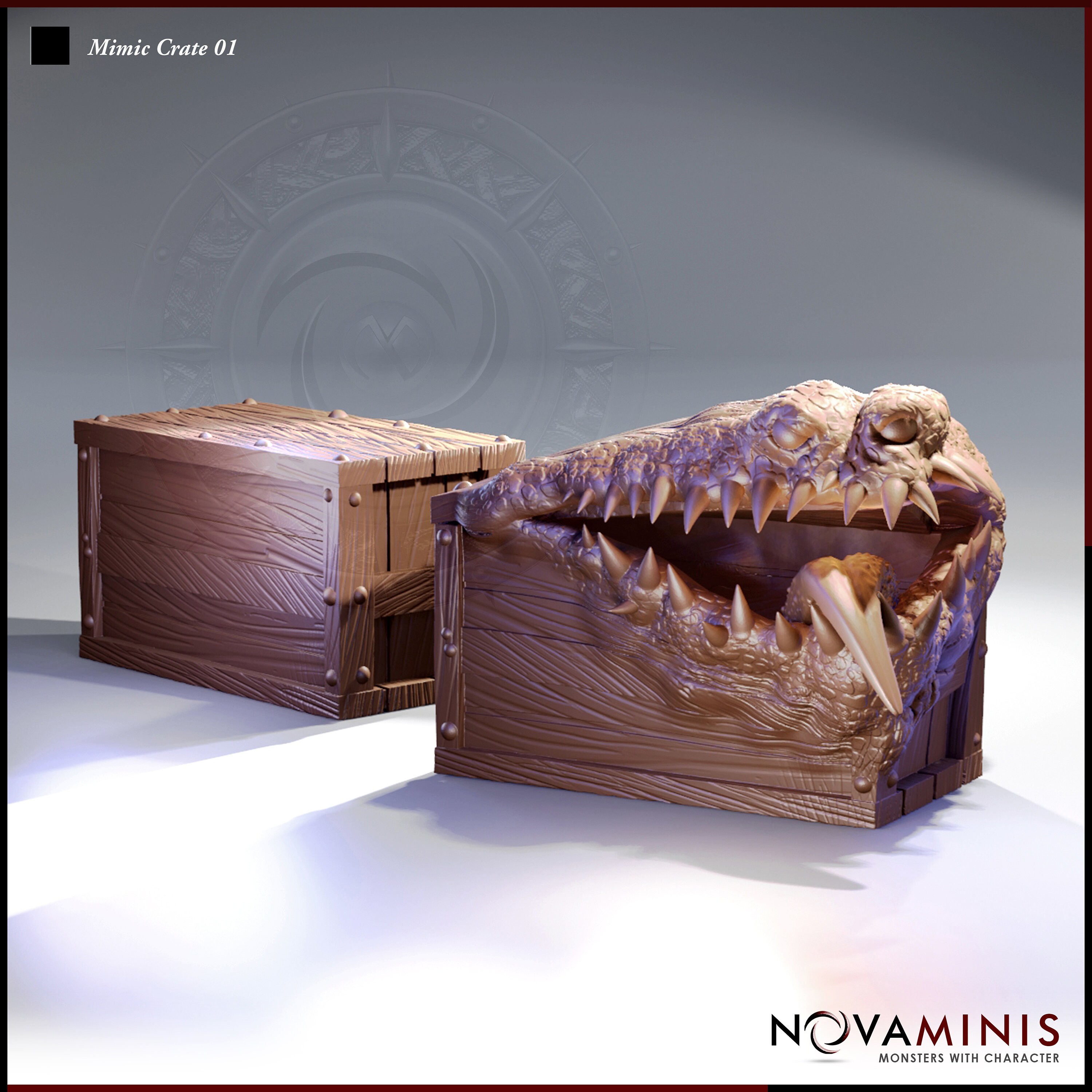 mimicoページ① 1／2 Mimic Crate by Novaminis - Etsy