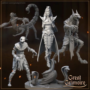 Mutants momifiés par Great Grimoire