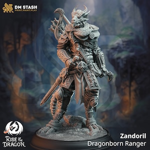 Dragonborn Ranger (Zandoril) by DM Stash