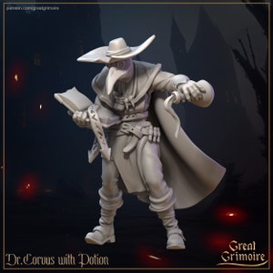 Dr Corvus Plague Doctor Hunter by Great Grimoire