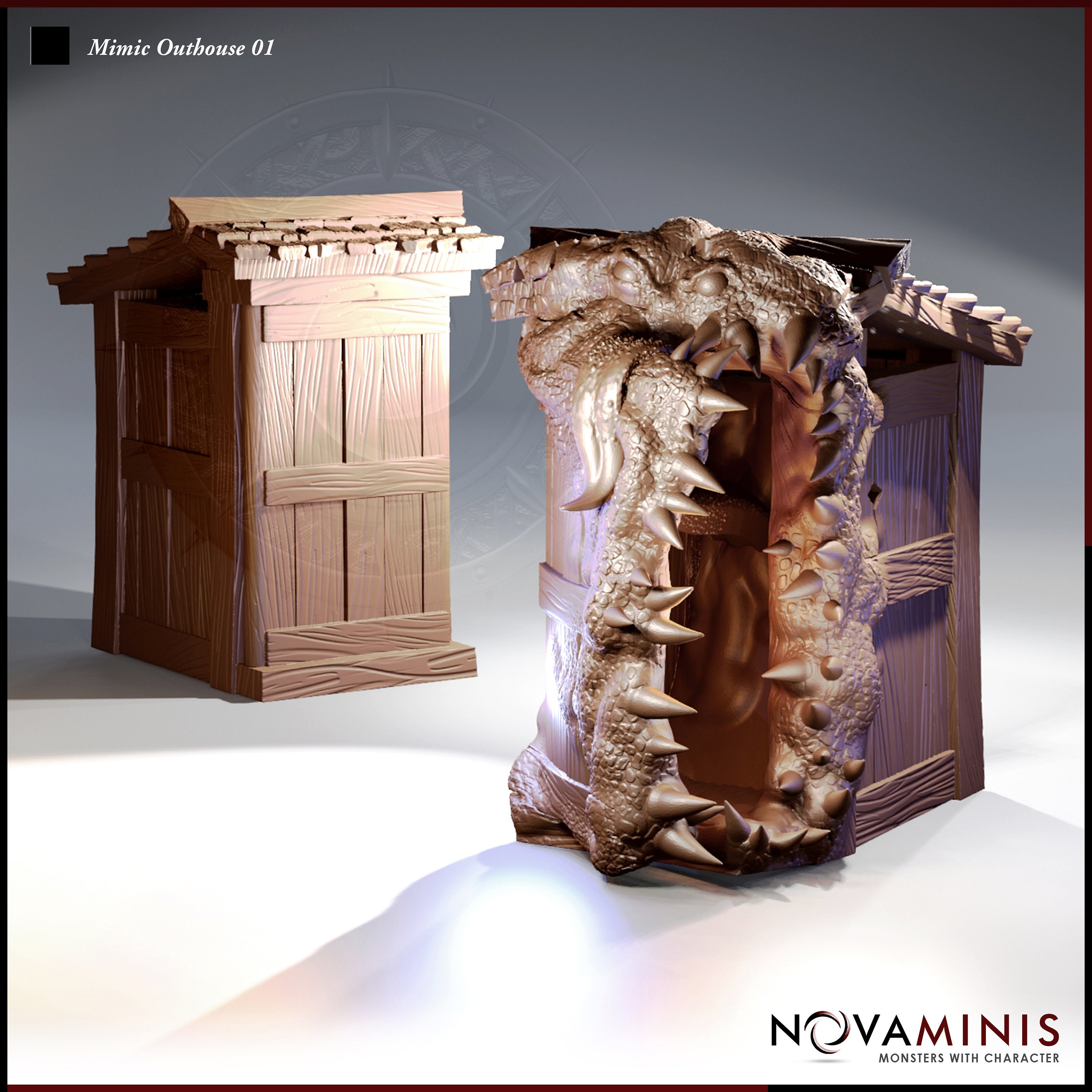 Mimic Outhouse by Novaminis - Etsy