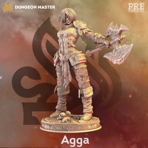 Female Barbarian / Fighter (Agga) by DM Stash