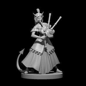 Tiefling Bard by MZ4250