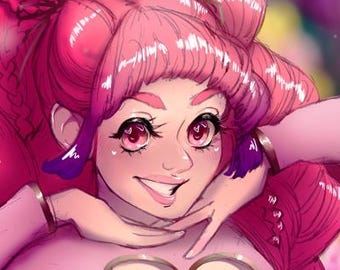 Hilda - Fire Emblem Fanart Glossy Art Print