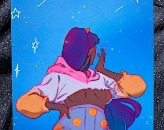 FAR OUT - LUM Urusei Yatsura Fanart - Glossy Art Print