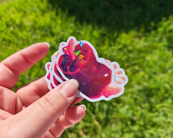 Rare Steak!! - Holographic Meat Sticker