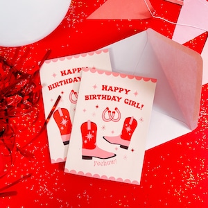 Carte joyeux anniversaire fille