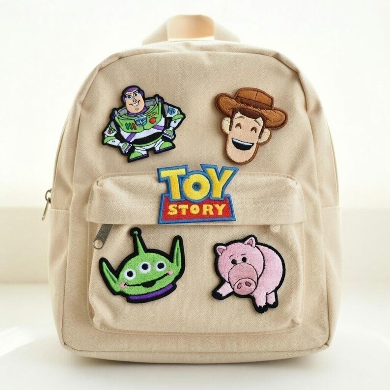Parche bordado inspirado en Toy Story, con personaje de dibujos animados, para chaqueta o bolso. imagen 4