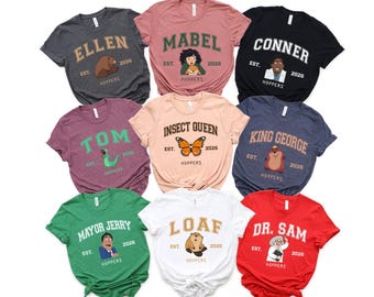 Comfort Colors® Disney Pixar Hoppers Shirt, Hoppers Characters Shirt, Disney Movies Shirt, Disney Family Matching, Disney Vacation Shirt