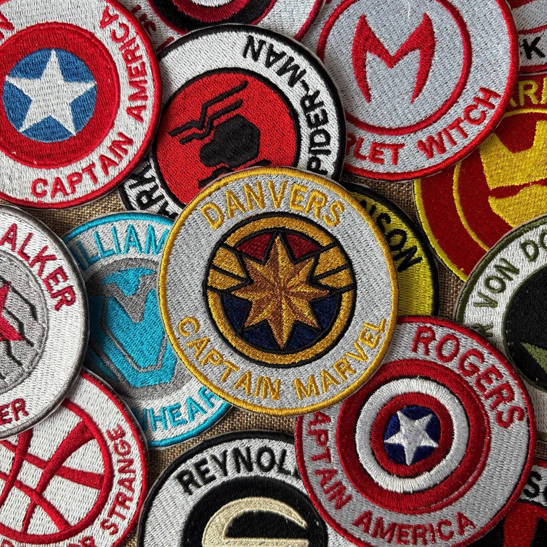 Embroidery Custom Avengers Doomsday Patches, Marvel New Super Heroes ...