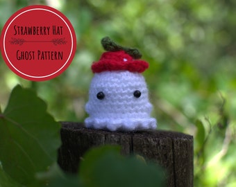 Crochet Ghost Halloween Pattern, Crochet Bucket hat, EASY Low sew ghost Halloween, mini ghost digital pattern, ghost plushie easy, amigurumi