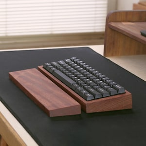 Tastiera meccanica preassemblata / Tastiera in legno / Custodia per tastiera in legno / Tastiera al 60% / Configurazione della scrivania / Idea regalo