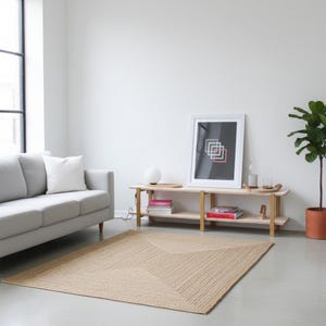 Low Shelving Unit, 3 Sizes, Wooden Shelving Unit, Wooden Tv Stand, Modern Shelving Unit, Low Bookcase, Wooden Display Stand, Record Shelf image 5