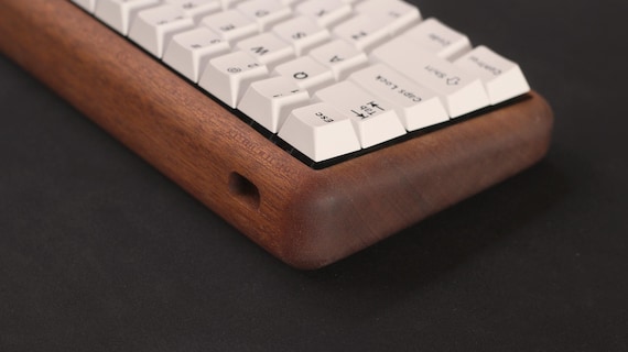60% Keyboard Case / Mahogany Keyboard Case / Wood Keyboard