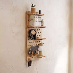 Pegboard / Shelf / Wall Organizer / Large Pegboard / Wall Shelving Unit
