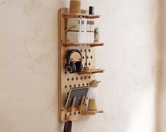 Pegboard / Shelf / Wall Organizer / Large Pegboard / Wall Shelving Unit