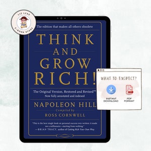 Think and Grow Rich by Napoleon Hill (E-book) - PDF