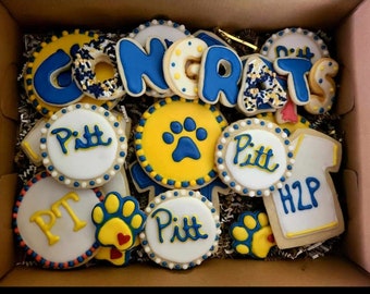Panther Pride University of Pittsburgh Cookie Set