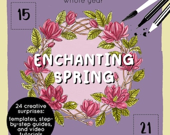 ENGELSE versie: eBook "Betoverende Lente" – Meer dan 40 creatieve projecten, downloadbaar PDF-bestand